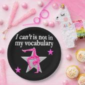 INSPIRATIONELLE GYMNASTIK-DESIGN PAPPTELLER (Party)