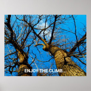 INSPIRATIONELLE NATURKUNST FOTO POSTER