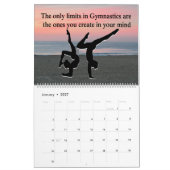 INSPIRATIONELLER GYMNASTIKKALENDER KALENDER (Jan 2027)