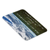 Inspirationelles "Give Danke"-Feld für Baumwolle Magnet (Rechte Seite)