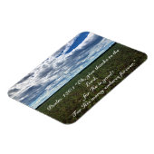 Inspirationelles "Give Danke"-Feld für Baumwolle Magnet (Linke Seite)