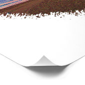 INSPIRATIONELLES VOLLEYBALL IST MEIN LEBENSGESTALT POSTER (Ecke)