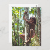 Inspirationen. Kletterpflanzen Postkarte (Vorne/Hinten)