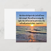 INSPIRATIONISAH 40:31 EINLADUNG (Vorne/Hinten)