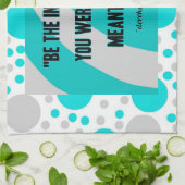 Inspirations-Geschirrtuch Geschirrtuch (Gefaltet)