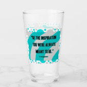 Inspirations-Glas-Trommel Glas (Vorderseite)