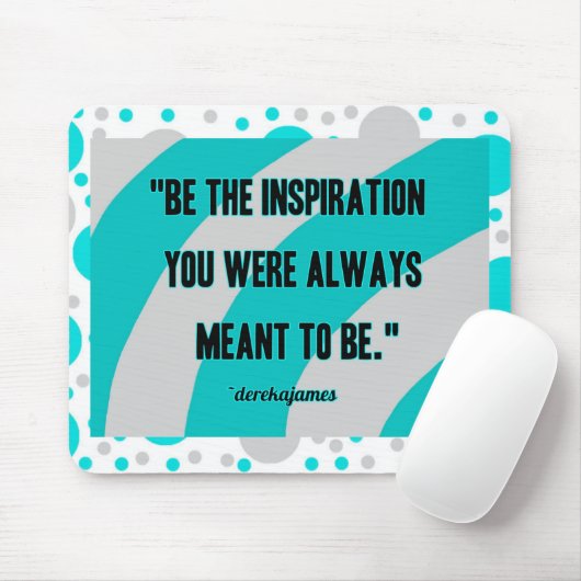 Inspirations-Mausunterlage Mousepad (Mit Mouse)