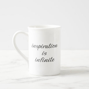 Inspirations-Spezialtasse Porzellantasse