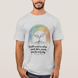 "Inspirations T-Shirt für Pflanzenwachstum | Minds