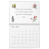 Inspirations- und Motivationskalender Kalender (Mär 2027)