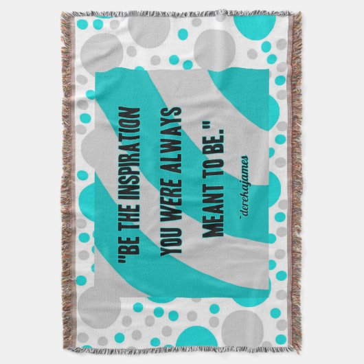 Inspirations-Wurfs-Decke Decke (Vorderseite Vertikal)