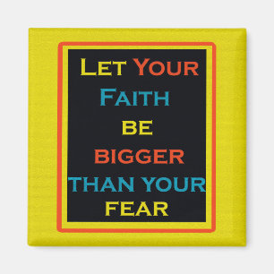 Inspirationsangebot, Glaube- und Furchtmagnet Magnet