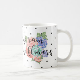 Inspirationsangebot | Moderne Typografie auf Blume Kaffeetasse