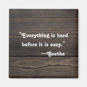 Inspirationsangebot   Motivierend Goethe Magnet
