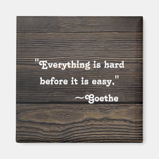 Inspirationsangebot | Motivierend Goethe Magnet