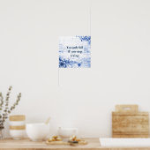 Inspirationsangebot | Motivierend nicht aufgeben Poster (Küche)