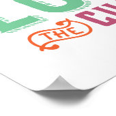 Inspirationsangebot riskiert oder verliert die Cha Poster (Ecke)