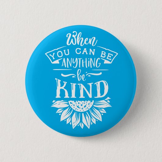 Inspirationsangebot | Sonnenblume Button (Vorderseite)