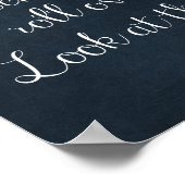 Inspirationsangebot: Wenn das Leben einen abstürzt Poster (Ecke)