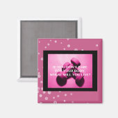 Inspirationsangebot | Workout Motivation für sie Magnet (Vorderseite/Rückseite)