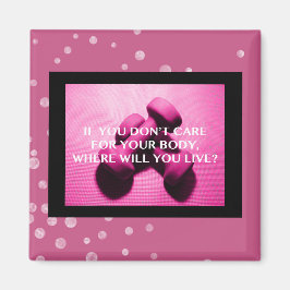 Inspirationsangebot | Workout Motivation für sie Magnet