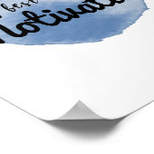 Inspirationsangebote für harte Arbeiter Poster (Ecke)