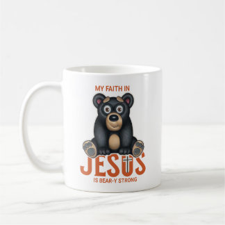 Inspirationsbär Jesus Christlicher Glaube Kaffeetasse