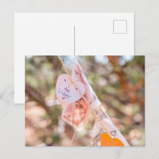 Inspirationsbejahung Postkarte (Vorne/Hinten)