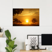 Inspirationsbeleuchtungsbild Poster (Heimbüro)