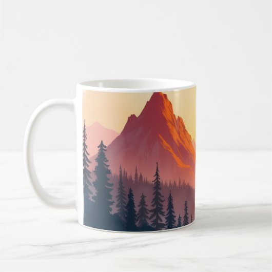 Inspirationsberge Kaffeetasse (Links)