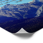 Inspirationsbibel aus der Isaiah-Bibel Poster (Ecke)