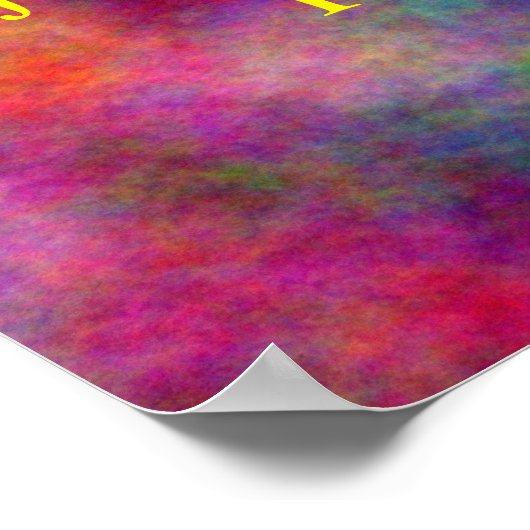 Inspirationsbibel-Poster Poster (Ecke)