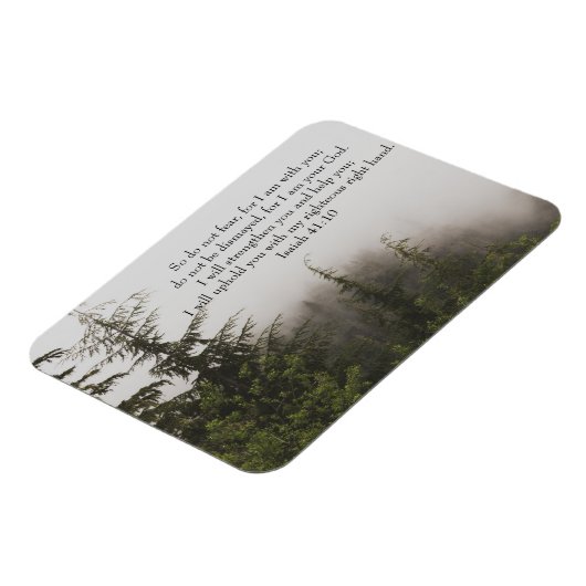 Inspirationsbibel Vers von Isaiah Magnet (Linke Seite)