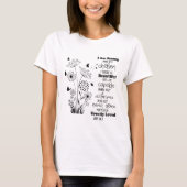 Inspirationsbibliotheken für Frauen T-Shirt (Vorderseite)