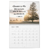 Inspirationsbibliotheken und Naturfotografien Kalender (Mär 2026)