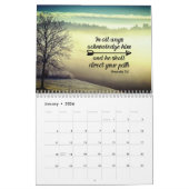 Inspirationsbibliotheken und Naturfotografien Kalender (Jan 2026)