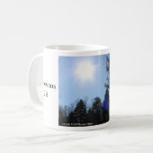 Inspirationsbibliotheksverse-Tasse Kaffeetasse (Vorderseite Links)