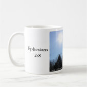 Inspirationsbibliotheksverse-Tasse Kaffeetasse (Links)