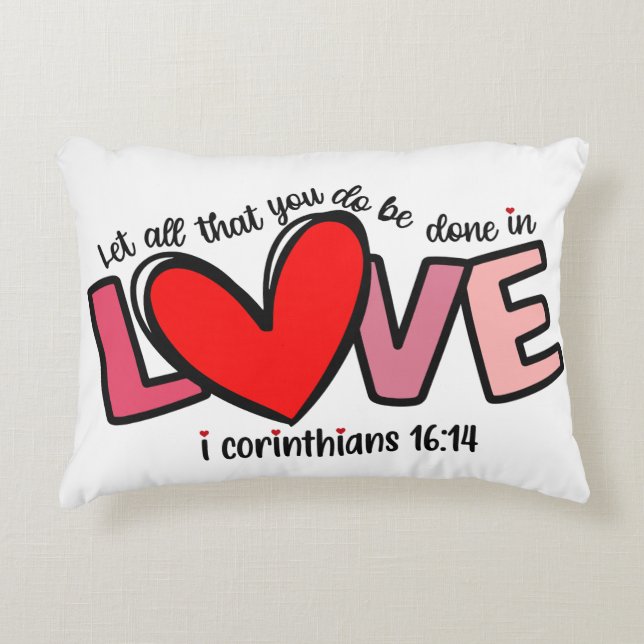 Inspirationsbiblische Angebotsgestaltung Dekokissen (Vorderseite)