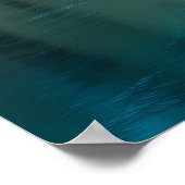 Inspirationsbiblische Quotation von Psalmen Poster (Ecke)