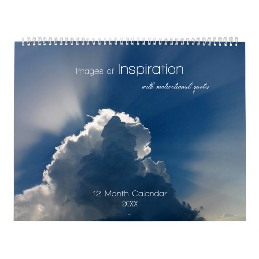 Inspirationsbilder mit Motivierend Zitaten Kalender (Titelbild)