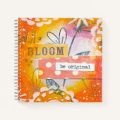 Inspirationsblume Notizblock (Vorderseite)