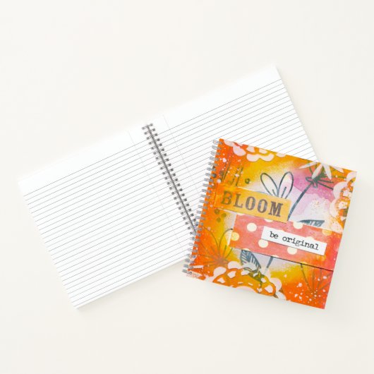 Inspirationsblume Notizblock (Innenseite)