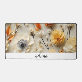 Inspirationsblüten: Personalisiert Schreibtischunterlage