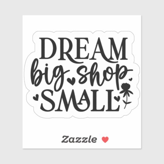 Inspirationsbotschaft für das Verpacken kleiner Un Aufkleber (Blatt)