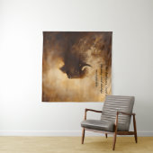 Inspirationsbüffel, Bison Tapestry Wandteppich (Beispiel (Horizontal))