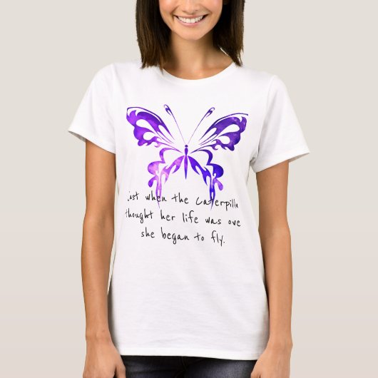 Inspirationsbutterfly T-Shirt (Vorderseite)