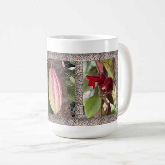 Inspirationscoffee-Tasse mit beeindruckenden Pflan Kaffeetasse (VorderseiteRechts)