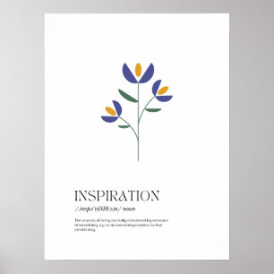 Inspirationsdefinition Poster