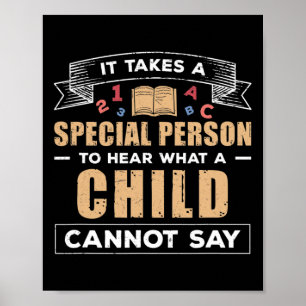 Inspirationsdiagnostiker hilft bei Behinderungen Poster